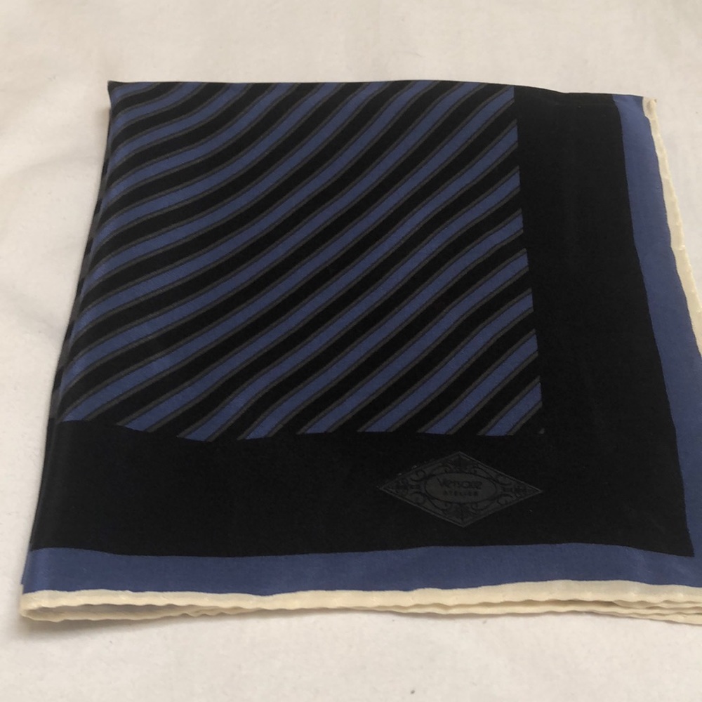 Gianni Versace silk pocket square